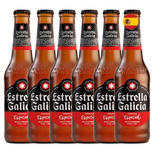 Estrella Galicia Cerveza Especial Bundle of 6—Save 45%-Barcino Wine Resto Bar