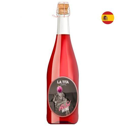 La Tita Sparkling Rosé Wine-Barcino Wine Resto Bar