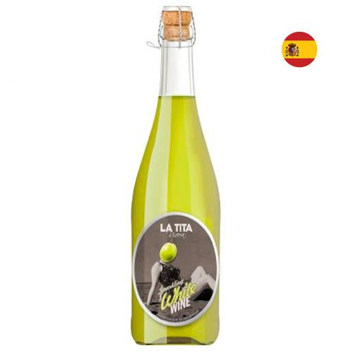 La Tita Sparkling White Wine-Barcino Wine Resto Bar